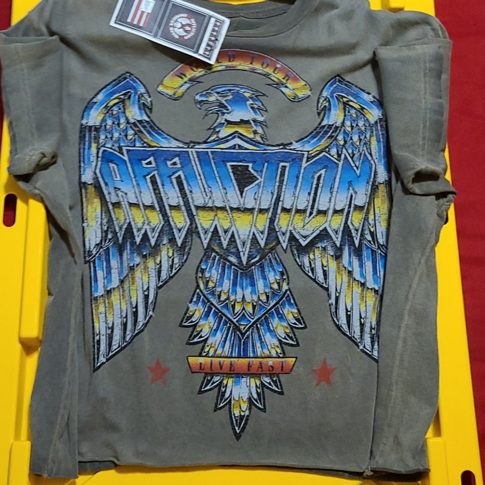 AFFLICTION / METAL SHIRT / BNWT